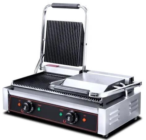 14 Kgs SS Double Sandwich Griller, For Etc, Voltage : 240V