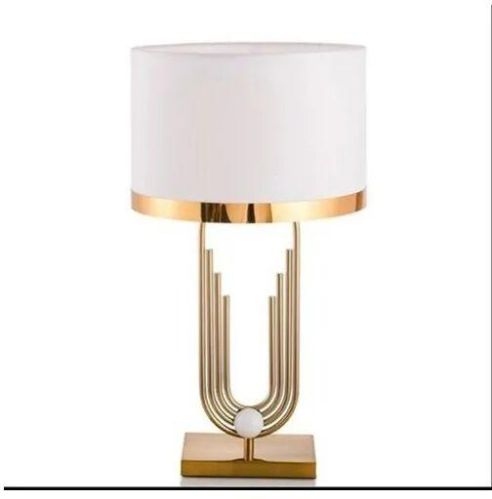 LED Crystal Table Lamp, Color : Gold