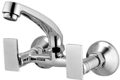 Polished SS Sink Mixer, Color : Silver