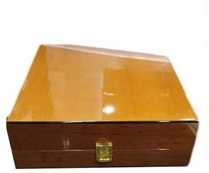 Polished Wooden Jewelry Box, Size : 14*10 Inch