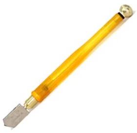 Diamond Tip Glass Cutter, Handle Material : Plastic