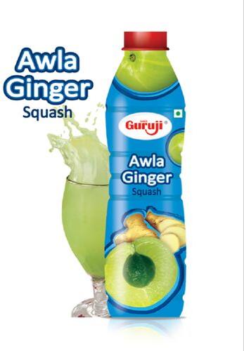 Amla Ginger Squash, Packaging Type : Plastic Bottle
