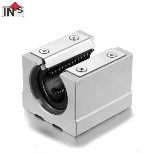 Polished Aluminum Open Bearing Housing