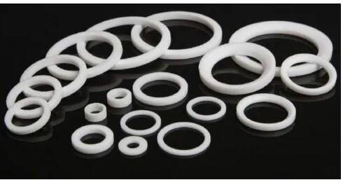 Teflon PTFE Washers, Color : White