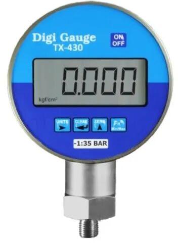 Steel Digital Pressure Gauge, Display Type : Alfa Numeric Display