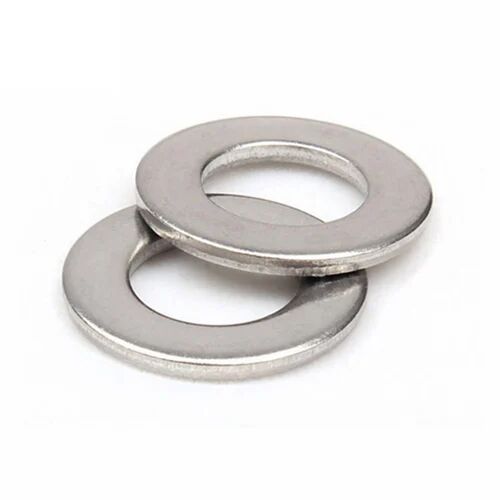 Silver Round Stainless Steel Washer