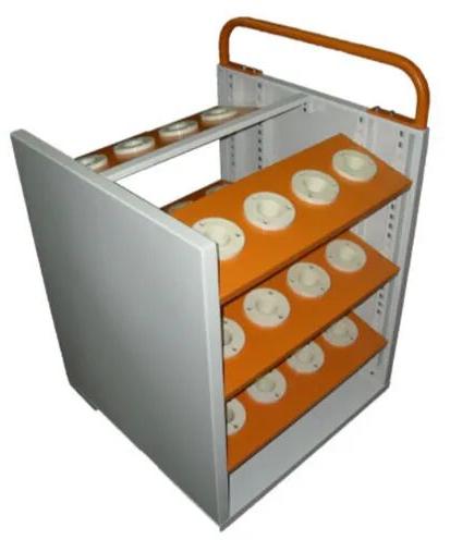 Mild Steel VMC Tool Trolley, Color : Orange