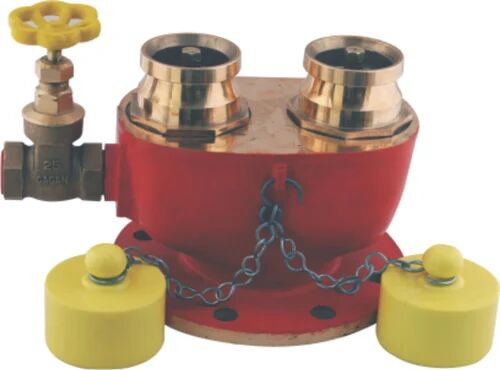 Red Fire Brigade Inlet Connection