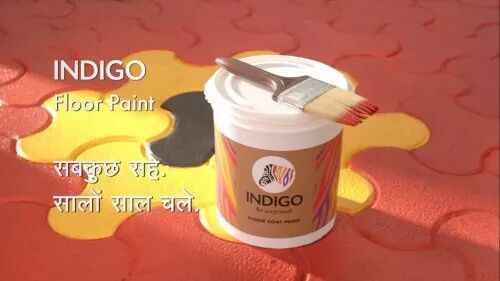 Indigo Floor Paint, Packaging Size : 1lt 4 LT 10 LT