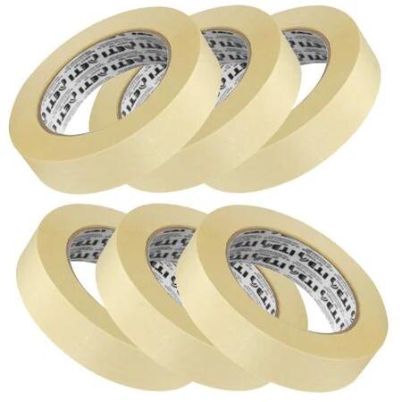 Plain Masking Tape, Color : White   