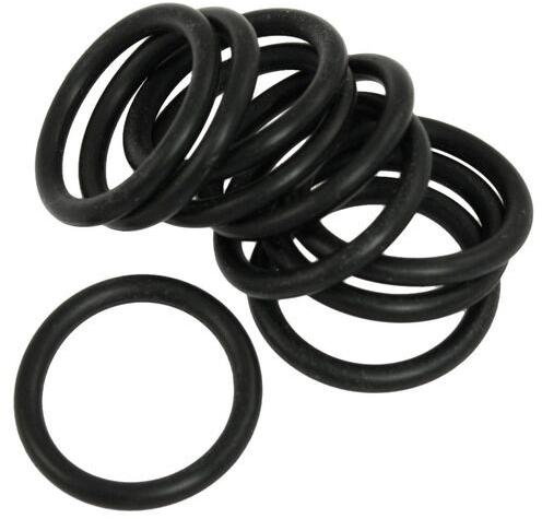 Round Rubber O Rings, For Automobile, Color : Black