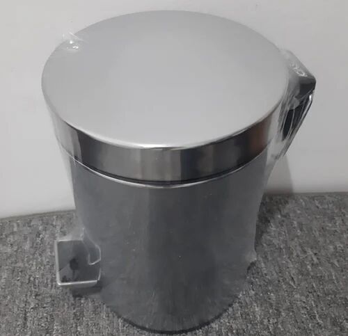 Stainless Steel Office Dustbin, Size : 5x9inch