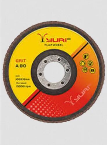 YURI Flap Disc, Size : 100X16mm (4')