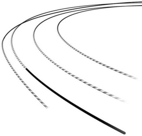 White Circular Hydryo Black Cobra Guide Wire, For Hospital Use, Feature : Light Weight, Flexible