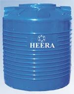 Plastic Water Storage Tank, Shape : Round