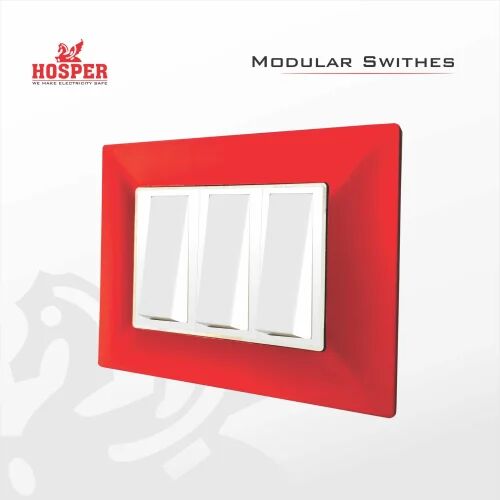 Polycarbonate Modular Switch, Packaging Type : 10 Pcs