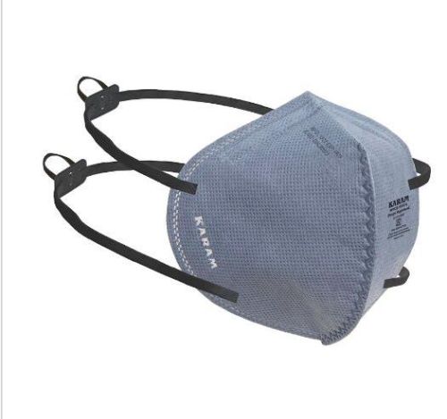 FFP2S Disposable Face Respirator With Headbands Having Adjuster