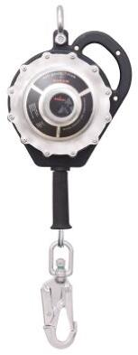 Heavy Duty Sealed Retractable Block With 10 Meter Galvanized Steel Wire Rope and Stainless Steel Sna