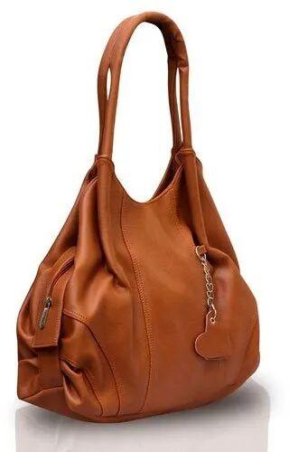 Synthetic Leather Tote Bag, Closure Type : Zipper