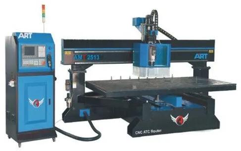 CNC Wood Engraving Router Machine, Dimension : 1750 X 3000 X 1650 Mm