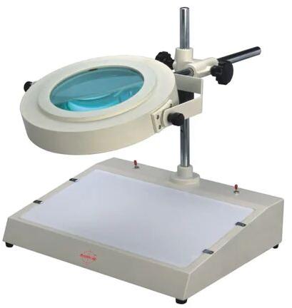 Aluminum Table Top Magnifier, For Magnification Use