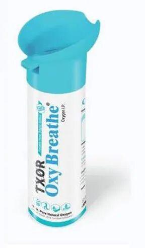 Portable Oxygen Can, Packaging Type : White & Blue
