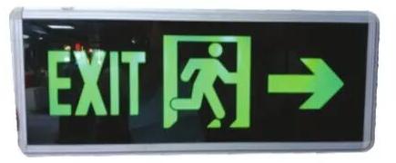 Rectangle LED Exit Sign Board