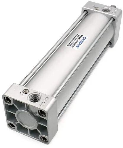 Cylindrical Aluminium Mercury Pneumatic Cylinder, Color : Silver