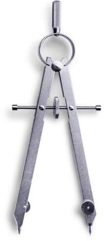 School Compass, Color : Silver