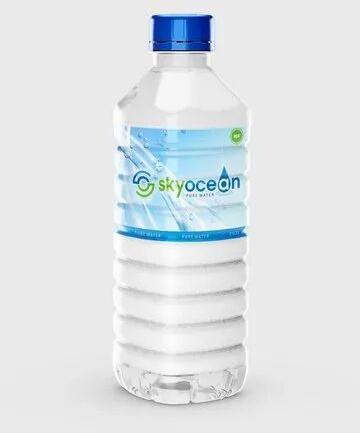 Printed PVC Bottle Sticker, Color : White