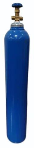 Blue Mild Steel CO2 Gas Cylinder, For Industrial