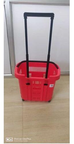 Plastic Shopping Basket, Color : Blue