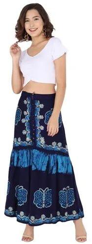 Casual Skirt, Length : Long