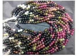 Tourmaline Round Beads, Packaging Type : Box