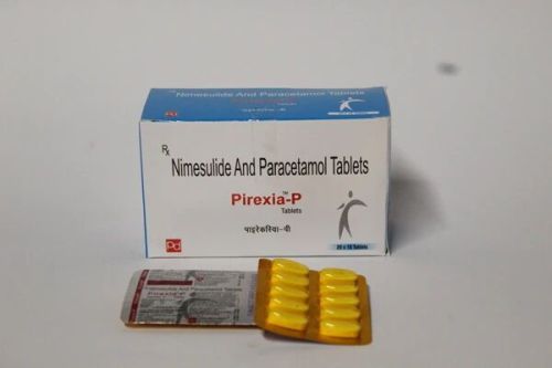 Nimesulide And Paracetamol Tablets, Packaging Type : Alu Alu