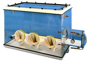 Acrylic Glove Boxes for Lab Use, Isolation Containment