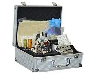 Steel Hobby Tattoo Kit, Color : Silver