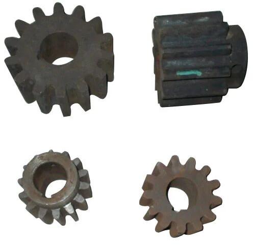 Round Steel Gear, Color : Black