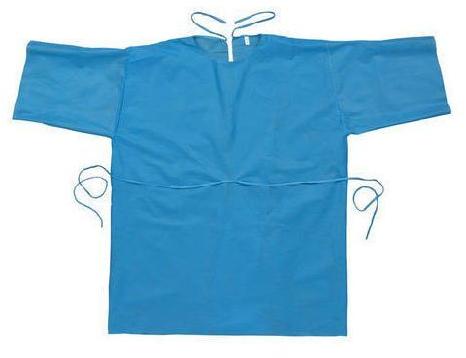 Plain Pure Cotton Disposable Patient Gown, Size : Small, Medium, Large