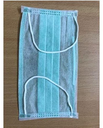 Single Ply Elastic Face Mask, For Medical Procedure, Laboratory Use, Surgical, Dental, Size : Large