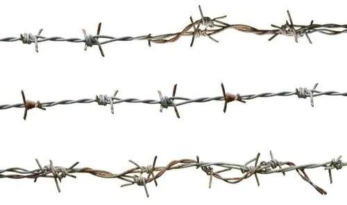 Iron Iron Barbed Wire Fence, Surface Treatment : Galvanized