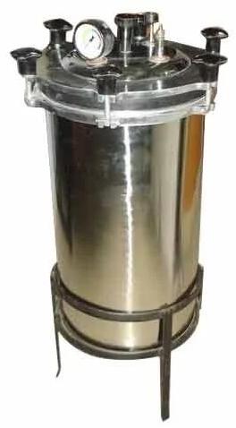 Vertical Stainless Steel Portable Autoclave