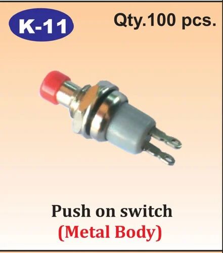 Metal Push On Switch