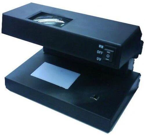 Fake Note Detector Machine, Color : Black