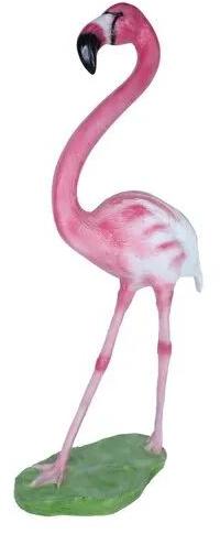 Resin Flamingo Bird Garden Statue, Size : 14 X 6.3 X 23.2 Inches