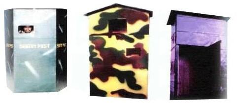 Bullet Proof Sentry Post, For Security Purpose