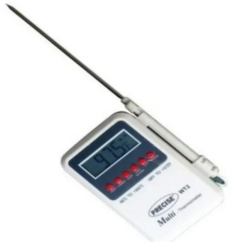 Plastic Laboratory Thermometers, Color : White