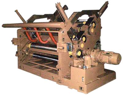 TWIN FACER CORRUGATING MACHINE