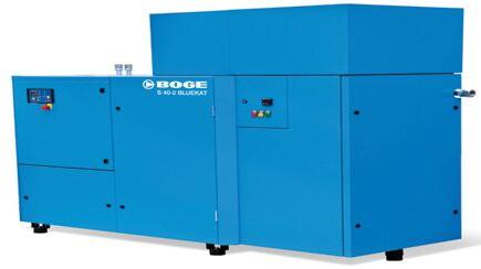 The BOGE BLUEKAT SCREW COMPRESSOR