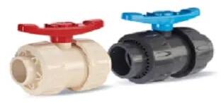 PVC Ball Valve, Color : White, Black